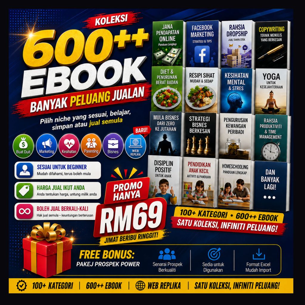 600 ebook++ Lesen Jual Semula & Web Replika. L15,5,2,2,2
